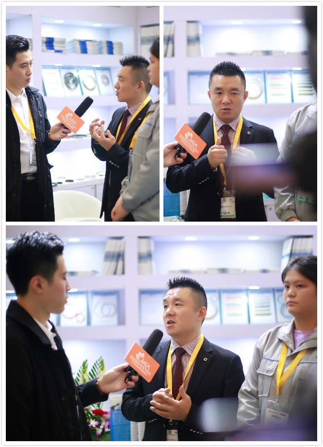 上海宝马展bauma CHINA 2018访问爱密特密封公司胡燕林先生